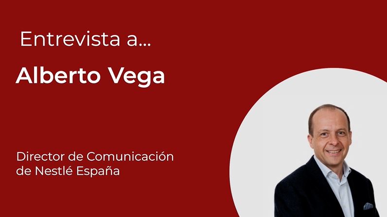 Alberto Vega, director de Comunicación de Nestlé España