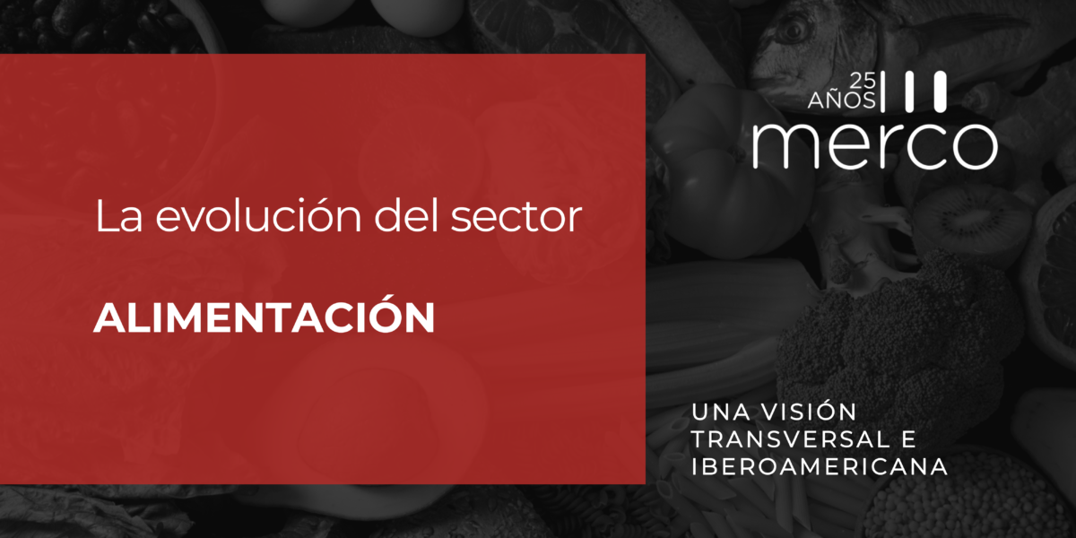 Evolución del sector alimentación