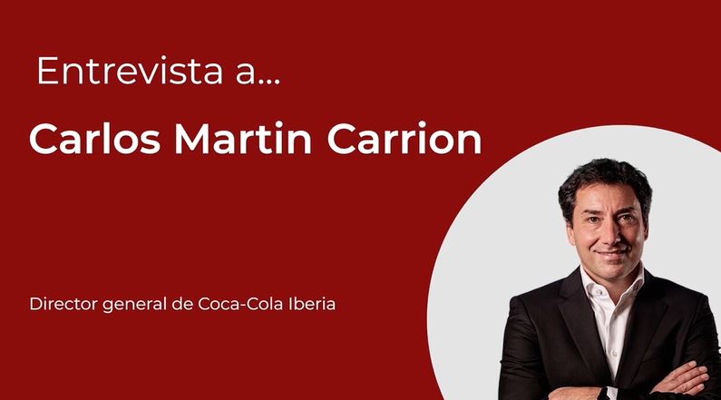Carlos Martín Carrión, director general de Coca-Cola Iberia
